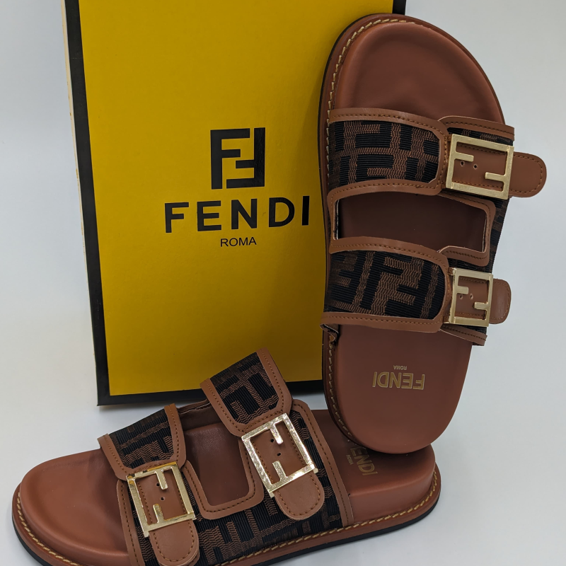 Sandal Fendi Fils Pour Les Femme Confortable Nouvelle Collection